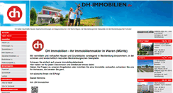 Desktop Screenshot of dh-immobilien.de