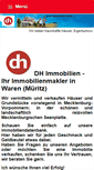 Mobile Screenshot of dh-immobilien.de